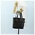Céline CELINE Macadam Canvas Handtasche PVC Leder Schwarz Gold Auth 191816V Golden - Ansicht 28
