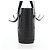 Céline CELINE Macadam Canvas Handtasche PVC Leder Schwarz Gold Auth 191816V Golden - Ansicht 3