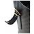 Céline CELINE Macadam Canvas Handtasche PVC Leder Schwarz Gold Auth 191816V Golden - Ansicht 6