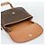 Céline Bolsa de ombro CELINE Macadam em PVC e couro marrom com detalhes dourados Auth ka5340 - vista 10