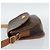 Céline Bolsa de ombro CELINE Macadam em PVC e couro marrom com detalhes dourados Auth ka5340 - vista 3