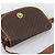 Céline Bolsa de ombro CELINE Macadam em PVC e couro marrom com detalhes dourados Auth ka5340 - vista 6