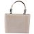 Borsa Christian Dior Maris Pearl in vernice Beige Argento Auth 193082A - vista 2