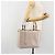 Borsa Christian Dior Maris Pearl in vernice Beige Argento Auth 193082A - vista 24