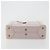 Borsa Christian Dior Maris Pearl in vernice Beige Argento Auth 193082A - vista 5