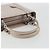 Borsa Christian Dior Maris Pearl in vernice Beige Argento Auth 193082A - vista 7
