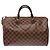 Borsa LOUIS VUITTON Speedy in Toile Marrone - 103781 - vista 4