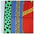 Sciarpa in seta CARTIER motivo leopardato Verde Blu Autentica am12079M - vista 5