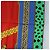 Sciarpa in seta CARTIER motivo leopardato Verde Blu Autentica am12079M - vista 7