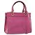 Céline Borsa CELINE in pelle 2way Rosa Oro Auth 193077A D'oro