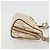 Borsa a tracolla Christian Dior Trotter Canvas Romantic PVC Avorio Argento Auth 190263A Crudo - vista 3