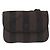 Pequin Borsa a Spalla FENDI Pecan Canvas PVC Nero Marrone Auth kk691 - vista 13