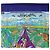 Hermès Carré 90 Sciarpa « TROPIQUES » Seta Blu Auth 190320M - vista 3