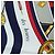 Hermès HERMES Carré 90 Sciarpa in seta "la ronde des heures" Navy White Auth ki6727M Bianco Blu navy - vista 13