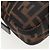 FENDI Zucca Canvas Mamma Baguette Borsa a Spalla Marrone Nero Auth 192625SAM - vista 17