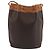 Céline Borsa a tracolla CELINE in tela Macadam PVC Pelle Marrone Oro Auth bs36270 D'oro - vista 2