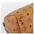 Borsa Boston MCM Logogram Vicetos in PVC e pelle Marrone Oro Auth 193811 D'oro - vista 14