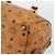 Borsa Boston MCM Logogram Vicetos in PVC e pelle Marrone Oro Auth 193811 D'oro - vista 15