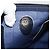 Borsa Boston GUCCI GG Supreme Sherry Line PVC Blu Navy Oro Auth 192619 D'oro - vista 12