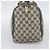 Borsa Boston GUCCI GG Supreme Sherry Line PVC Blu Navy Oro Auth 192619 D'oro - vista 3