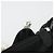 PRADA Accessory Pouch Nylon Black Silver Auth 191130A Silvery - view 12
