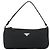 PRADA Accessory Pouch Nylon Black Silver Auth 191130A Silvery - view 13
