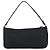 PRADA Accessory Pouch Nylon Black Silver Auth 191130A Silvery - view 2
