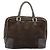 Sac à main LOEWE en daim marron avec détails dorés Auth ep15349 - vue 13