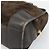 Sac à main LOEWE en daim marron avec détails dorés Auth ep15349 - vue 15