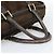 Sac à main LOEWE en daim marron avec détails dorés Auth ep15349 - vue 7