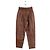 Autre Marque Braune gerade Hose