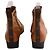 Louis Vuitton Leder Stiefeletten Camel Größe 40 Kamel - Ansicht 2