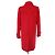 Cappotto in lana rosso Tara Jarmon - vista 4