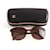 Gafas de sol Chanel marrones de plástico Castaño - vista 6