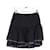 Minifalda de algodón negra Alexandre Vauthier Negro