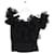 Alexandre Vauthier Schwarze Bluse