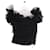 Alexandre Vauthier Schwarze Bluse - Ansicht 3