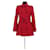 Burberry Gabardina de algodón roja