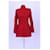 Burberry Gabardina de algodón roja - vista 4