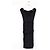 Vestido Maje preto em viscose - vista 3