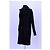 Abrigo negro Pinko XS - vista 2