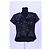 Autre Marque Camicetta Natan nera con paillettes Nero - vista 2