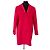 Abrigo de algodón rojo Claudie Pierlot Roja