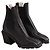 Louis Vuitton Lederstiefel Schwarz Größe 40 - Ansicht 3