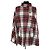 Poncho de lana rojo Apc Roja