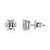 Autre Marque Orecchini in Diamante Lab-Grown White Gold 1.03 ctw - vista 3