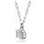 Autre Marque Collana in oro bianco con diamanti lab-grown 2.1 ctw - vista 2