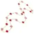 Van Cleef & Arpels Rose Gold Carnelian Vintage Alhambra Necklace  - view 2