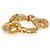 Bracciale a maglie Mariners placcato oro Gucci - vista 3