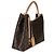 Borsa Again in tela Monogram Louis Vuitton Multicolore - vista 4
